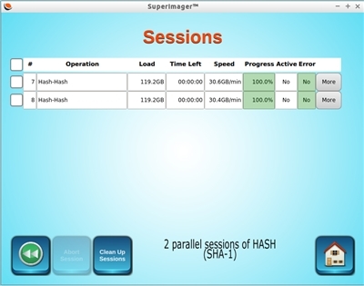 Field Forensic Parallel Sessions